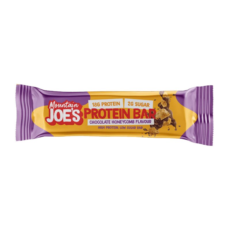 Mountain Joe's Protein Bar - Chocolate Honeycomb - theskinnyfoodco