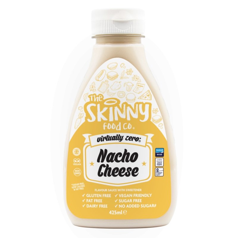 Начо сирене Virtually Zero® сос без захар - 425 мл - theskinnyfoodco