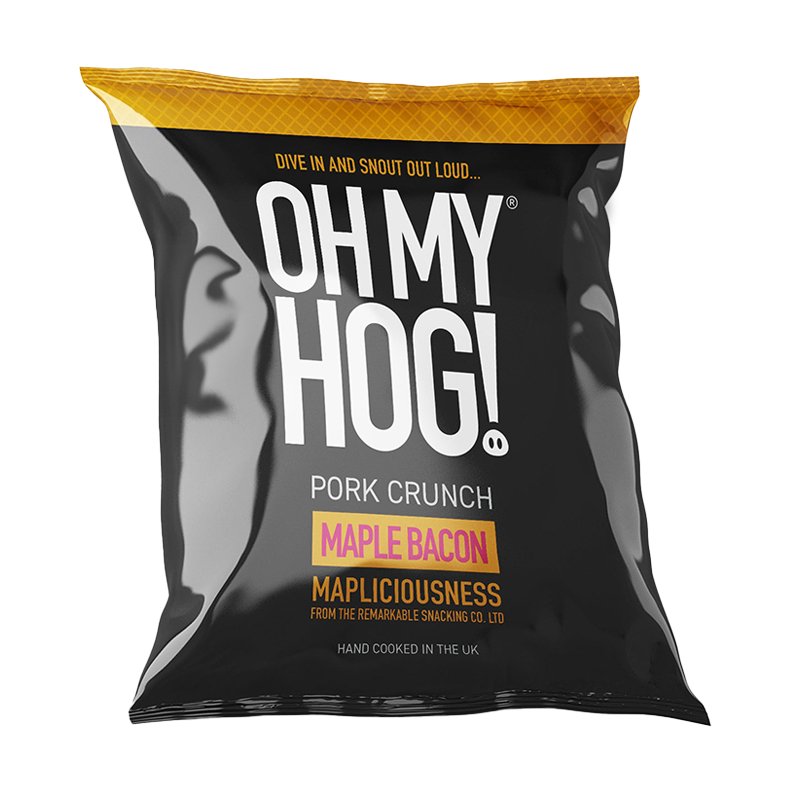 Oh My Hog! Pork Crunch (3 Flavours) - theskinnyfoodco