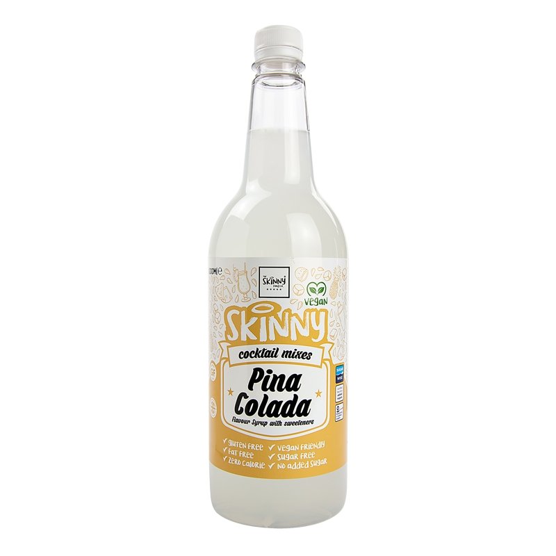 Pina Colada Skinny Cocktail Mixer bez cukru - 1 litr - theskinnyfoodco