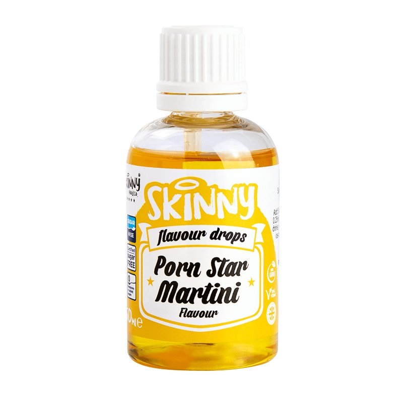 Pornostjerne Martini Sukkerfri Skinny Flavour Drops - 50ml - theskinnyfoodco