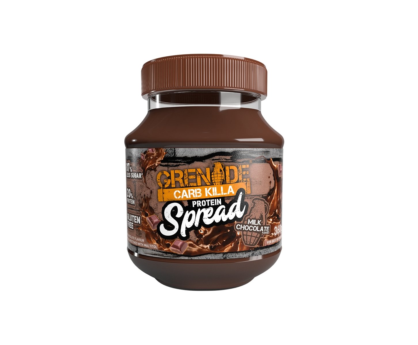 Proteína para untar de chocolate - Grenade Carb Killa Bar en un frasco para untar - theskinnyfoodco