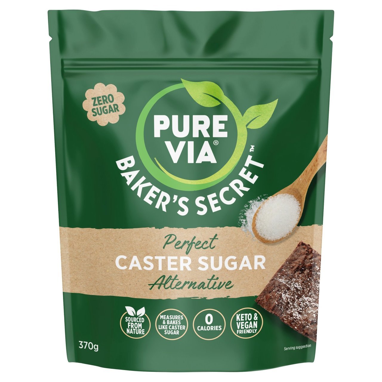 Pure Via Bakers Secret Caster Sugar Alternative - theskinnyfoodco