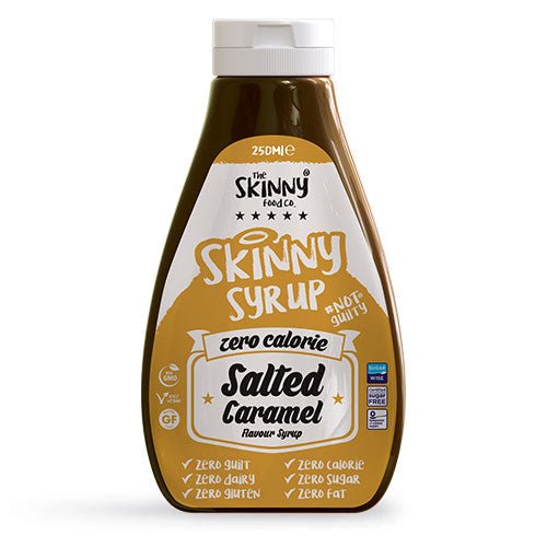 Salted Caramel Syrup 250ml - theskinnyfoodco