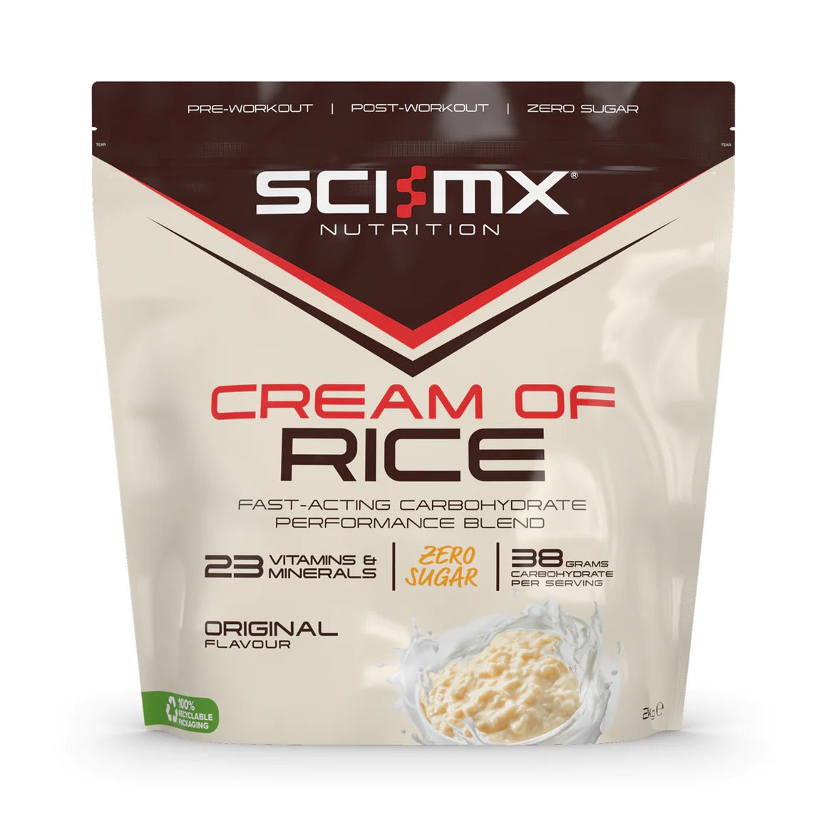 Sci-MX Cream of Rice Original 2kg - theskinnyfoodco