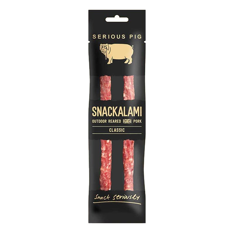 Serious Pig - Snackalami (3 Flavours) - theskinnyfoodco