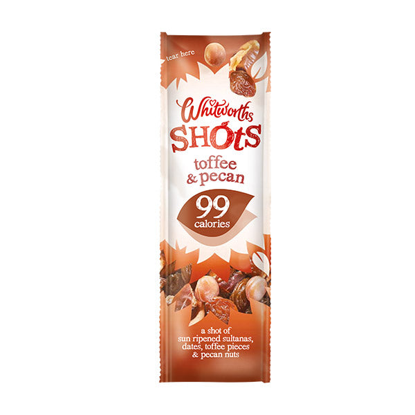 Whitworths Shots - шоколадные, фруктовые и ореховые закуски (5 вкусов) - theskinnyfoodco