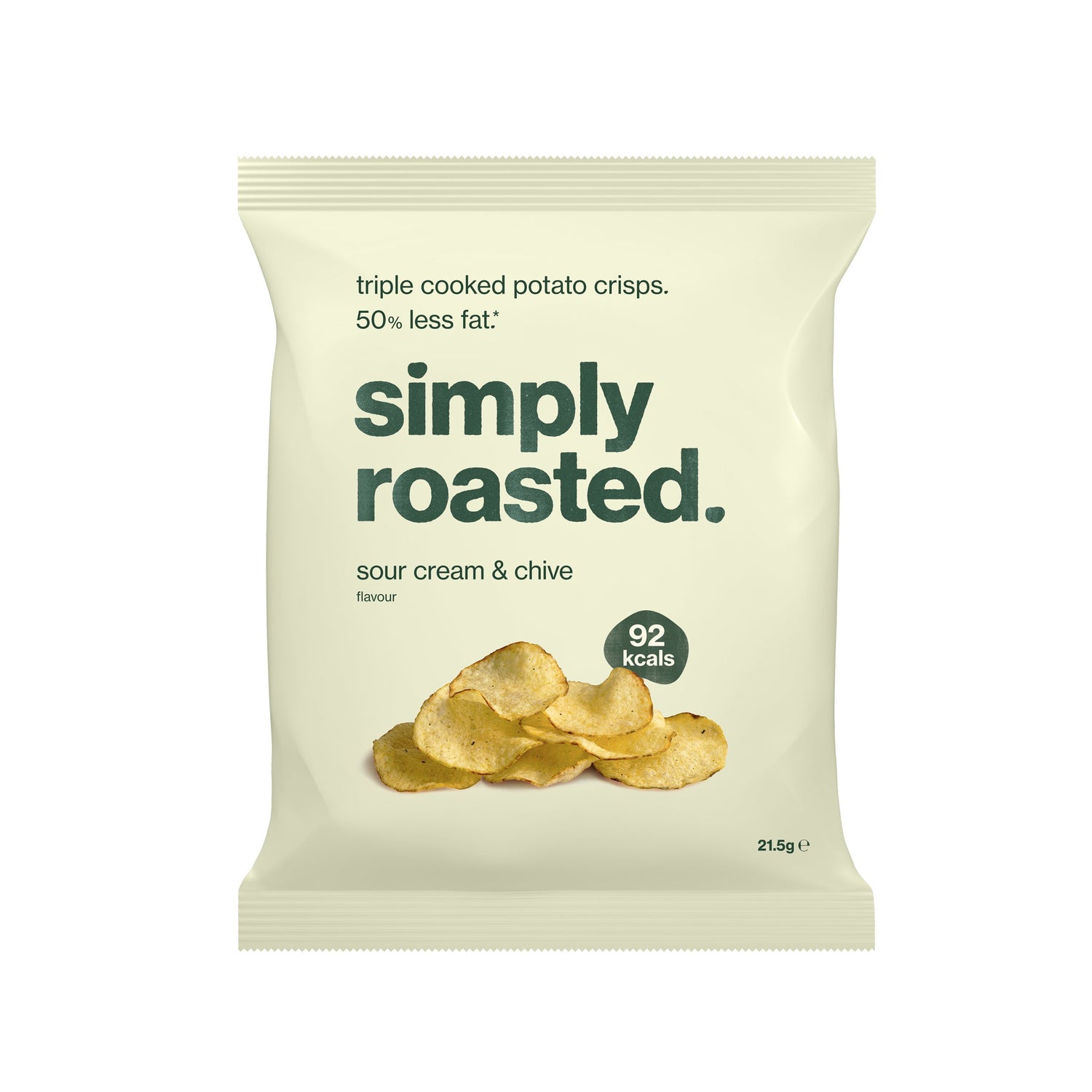 Simply Roasted Crisps 21.5g ( 5 flavours ) - theskinnyfoodco
