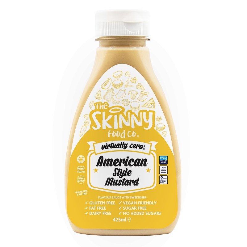 Гірчиця Skinny American Style - 425 мл - theskinnyfoodco
