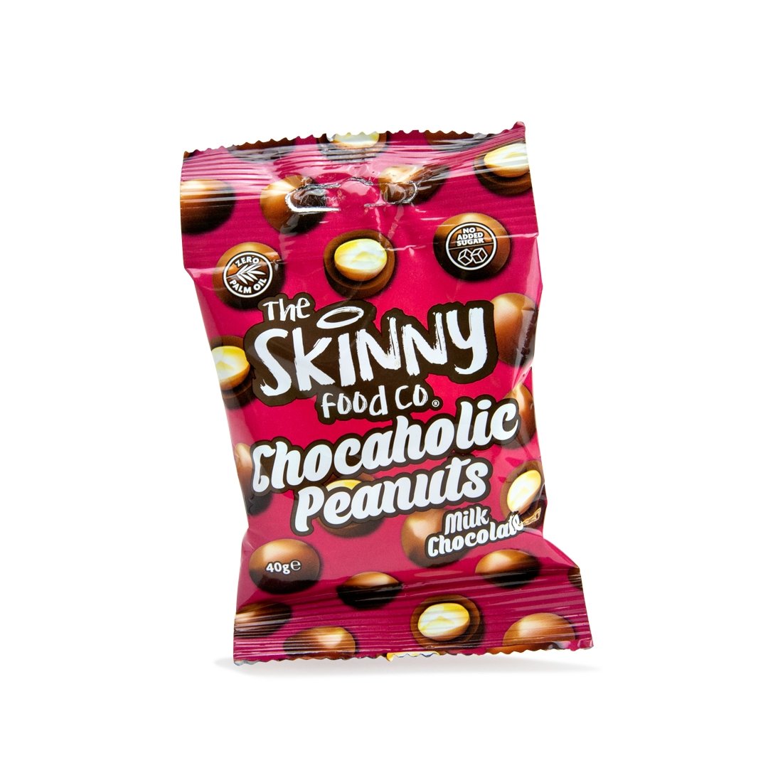 Skinny Chocaholic Chocolate Arašidy - theskinnyfoodco