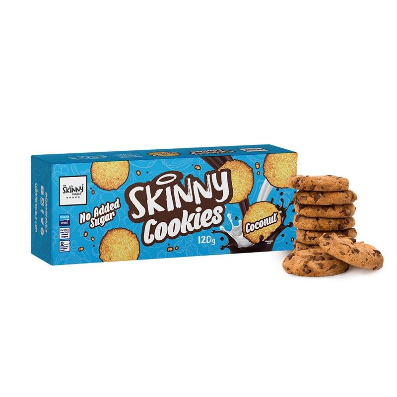 Skinny Cookies Coconut Flavor - Low Sugar - theskinnyfoodco