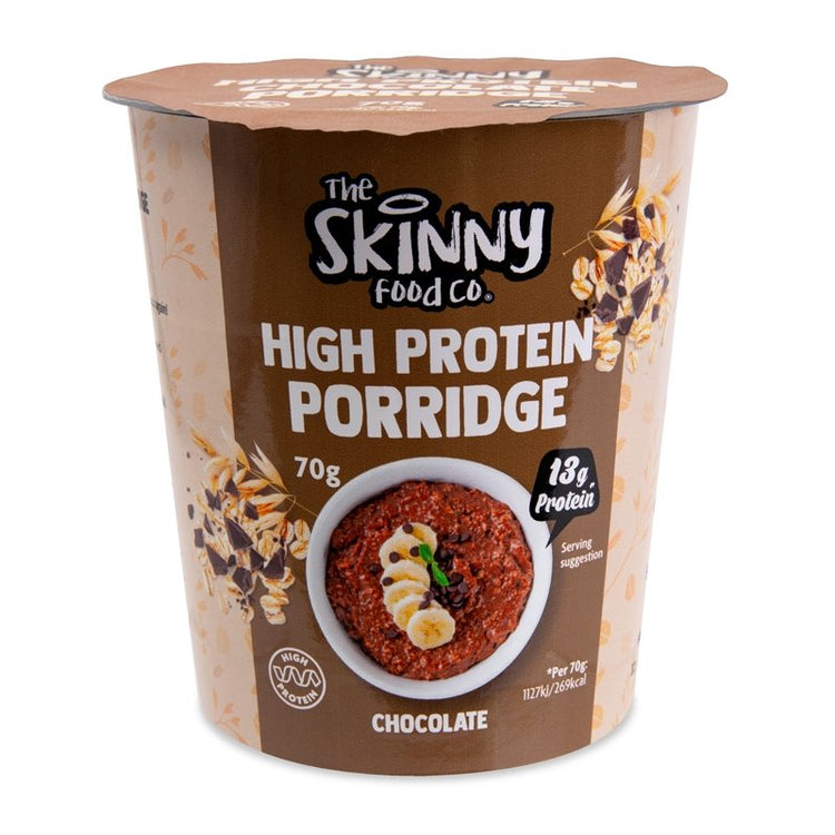 Skinny High Protein Porridge Pots 14g of Protein 3 Flavours