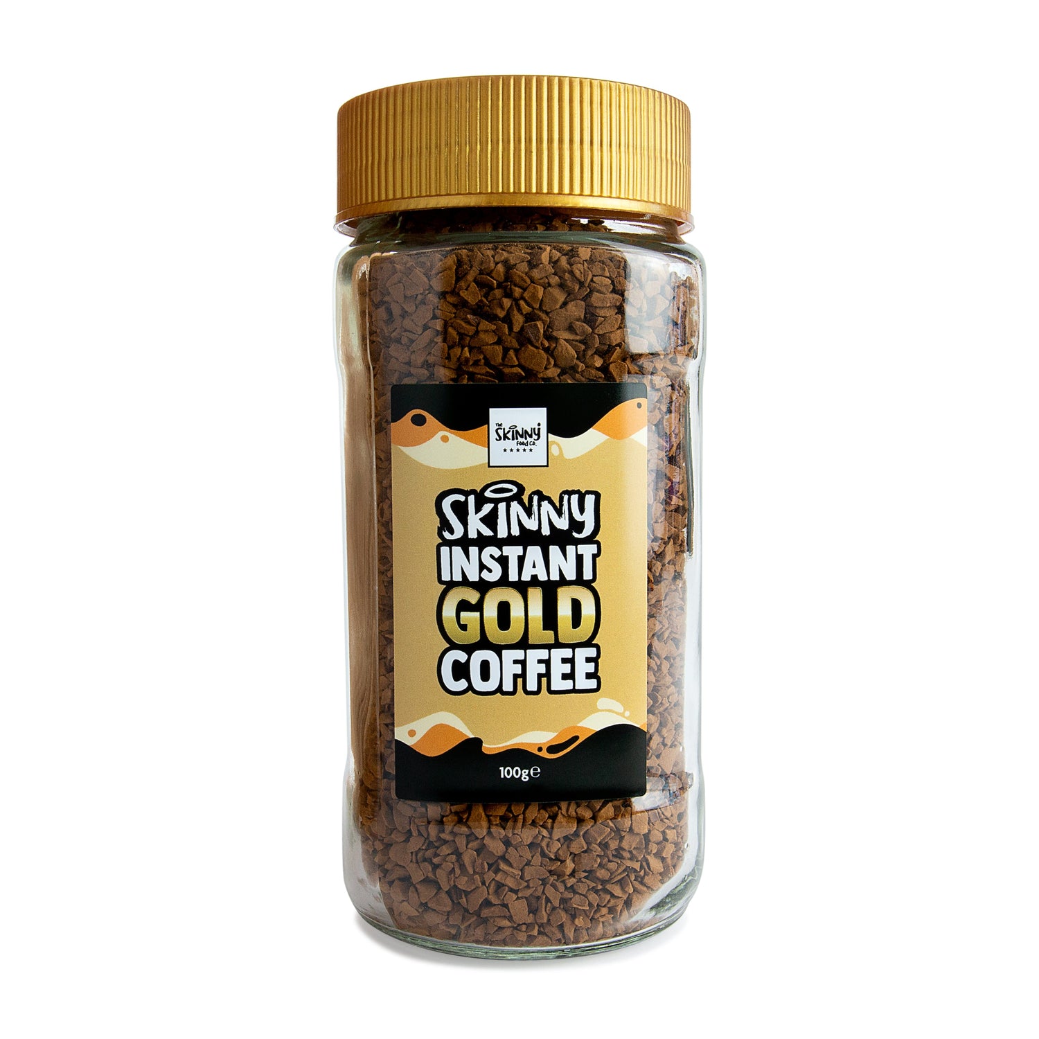 Скінні розчинна золота кава - 100 г - theskinnyfoodco
