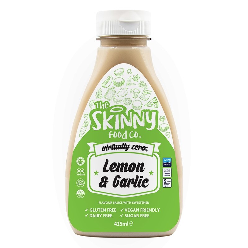 Sos skinny de lămâie și usturoi - 425 ml - theskinnyfoodco
