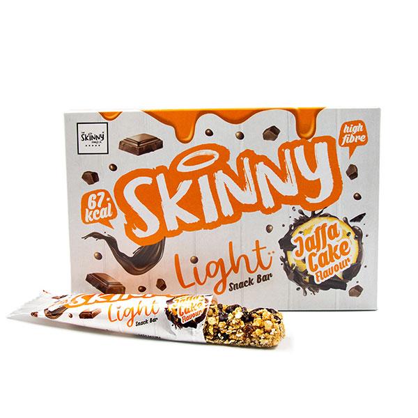 Skinny Light Jaffa Cake Snackbarer - 67 kalorier (5 x 19 g) - theskinnyfoodco