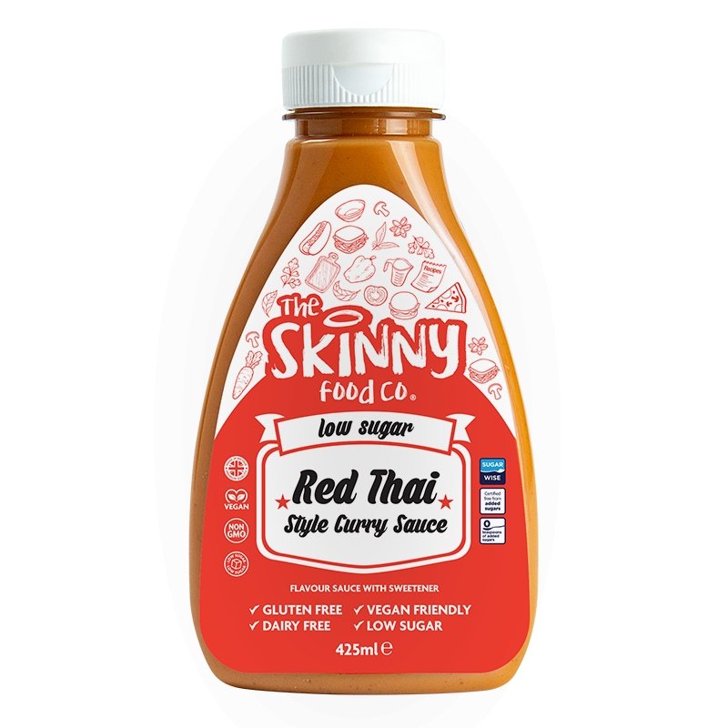 Skinny Red Thai Curry Sauce - 425ml - theskinnyfoodco