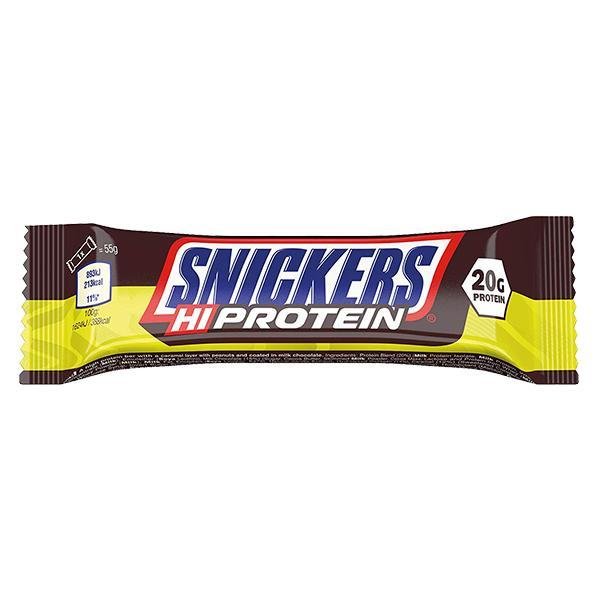 Snickers Hi Protein Barsoj 1 x 55g - Originalaj - theskinnyfoodco