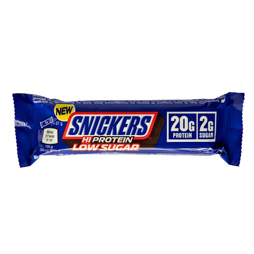Snickers Hi Protein Low Sugar Bar 1 x 60g - Original - theskinnyfoodco