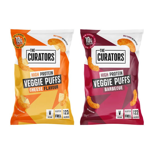 The Curators - Veggie Puffs (2 Flavours) - theskinnyfoodco