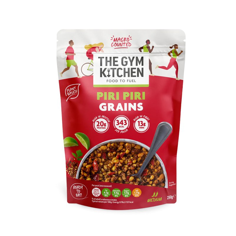 The Gym Kitchen Микровълнова зърна и леща 250g x 6 вкуса - theskinnyfoodco