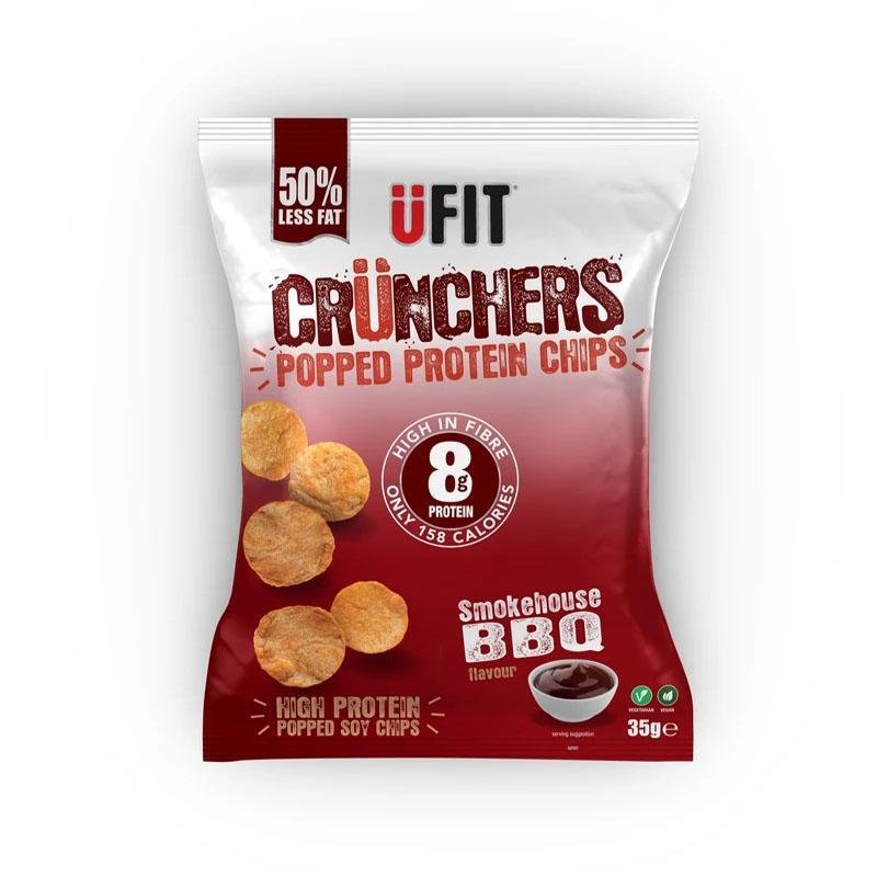 UFIT Crunchers eiwitrijke chips - 35g (3 smaken) - theskinnyfoodco