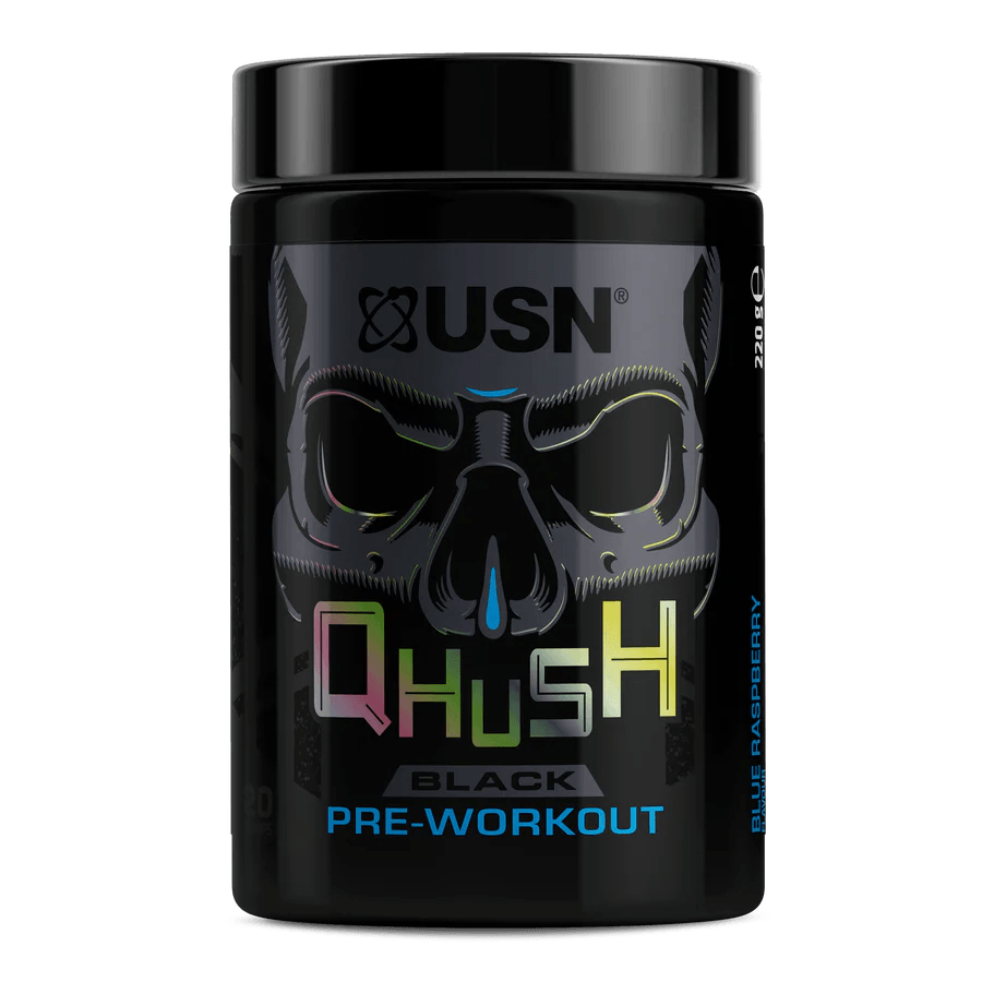 USN Pre Workout Qhush - (3 příchutě) 220 g - theskinnyfoodco