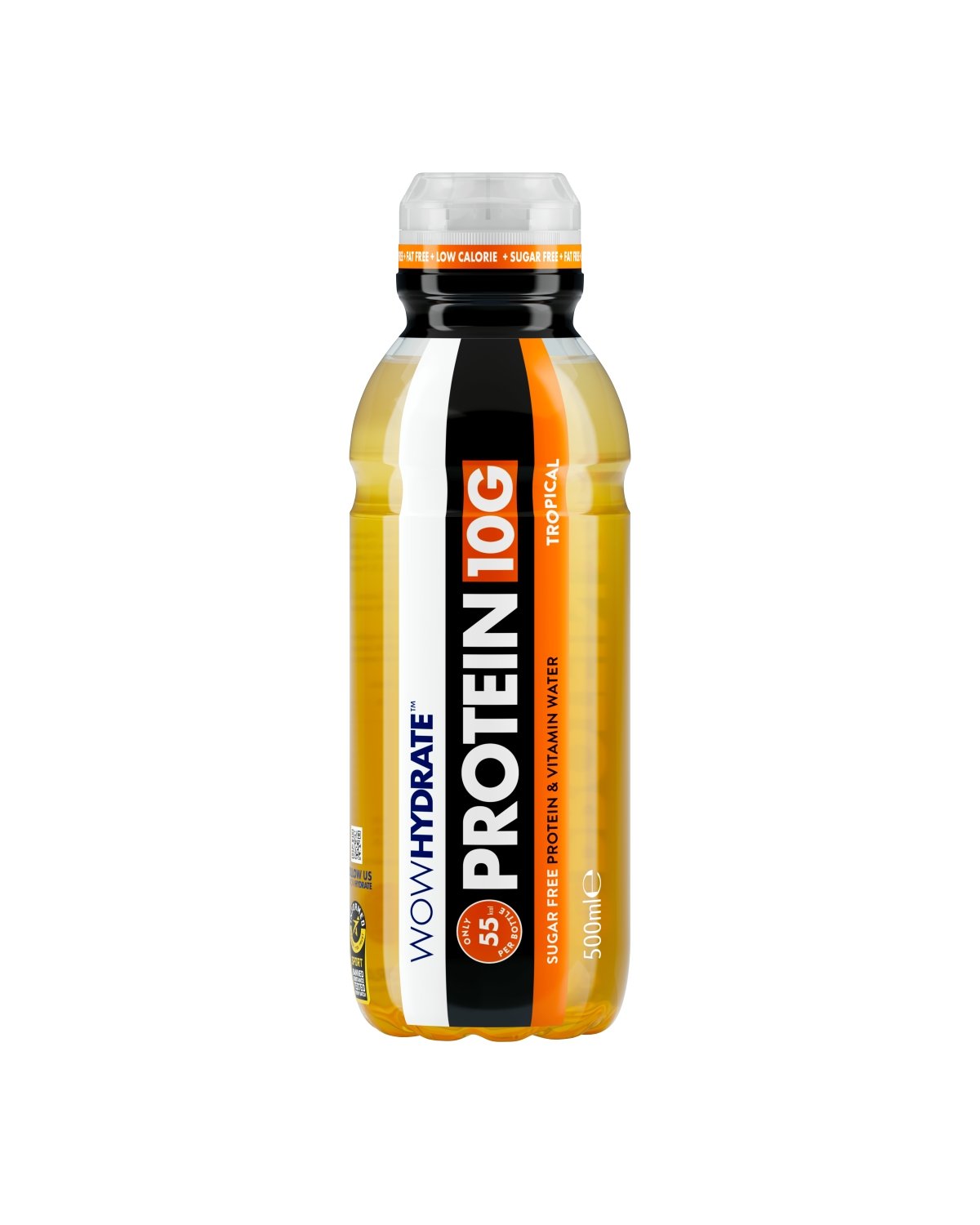 Wow Hydrate Protein Water Drink 2 Sabores - 500ml (10g Proteína) - theskinnyfoodco