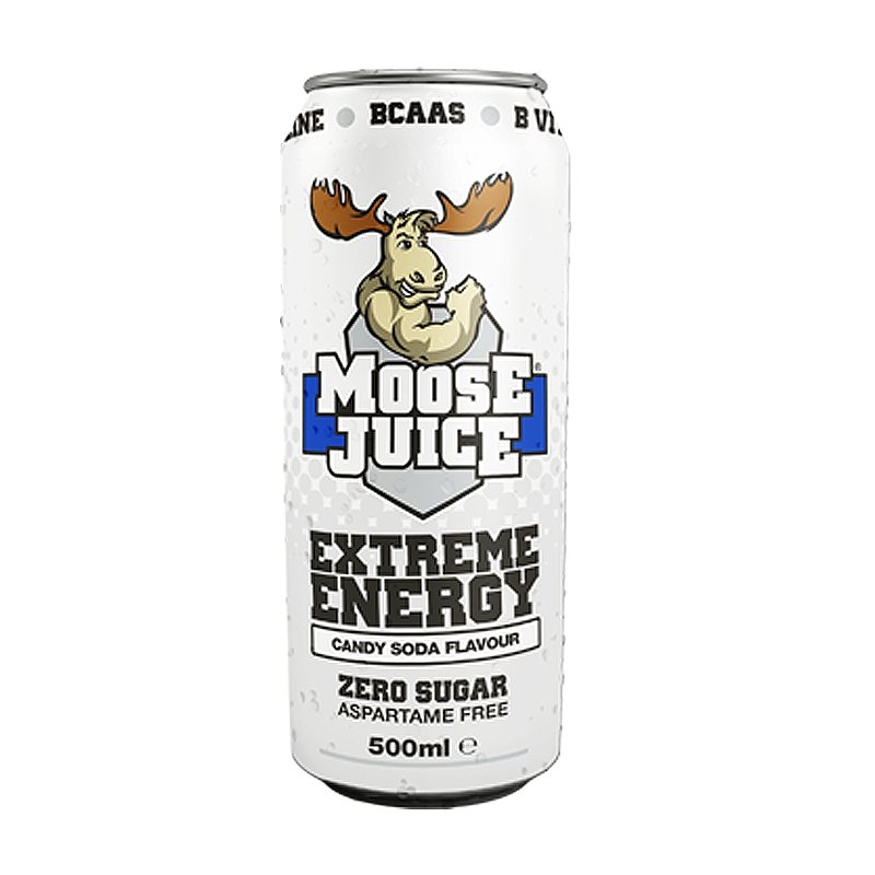 Zero Sugar Energy Drink Moose Juice - 500 ml (5 smagsstoffer) - theskinnyfoodco