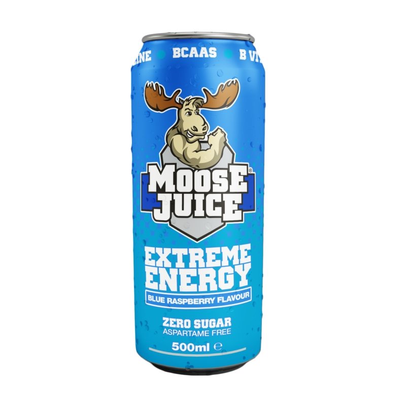 Zero Sugar Energy Drink Moose Juice - 500ml (5 smaker) - theskinnyfoodco
